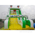 0.55MM PVC Huge Tiger Kids Inflatable Slides For Playground